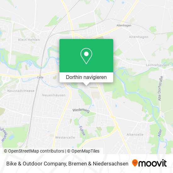 Bike & Outdoor Company Karte