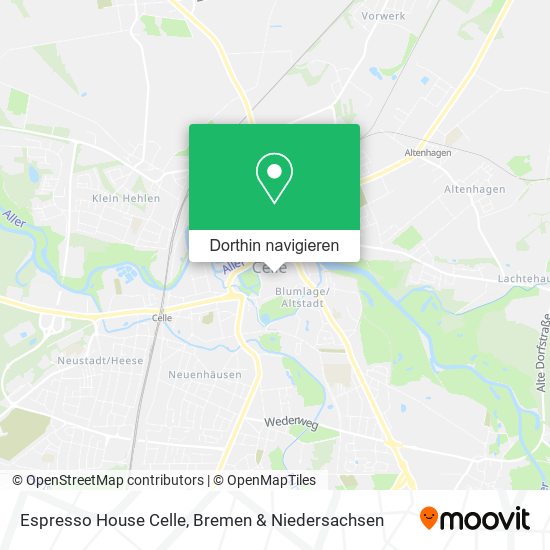 Espresso House Celle Karte