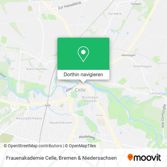 Frauenakademie Celle Karte