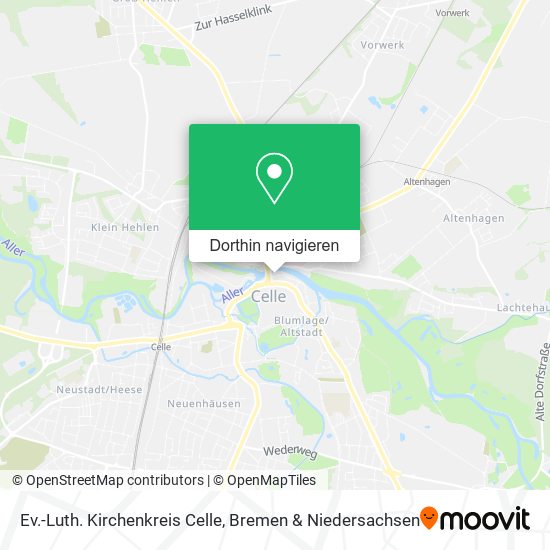 Ev.-Luth. Kirchenkreis Celle Karte