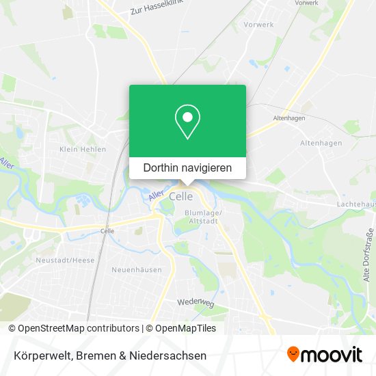 Körperwelt Karte