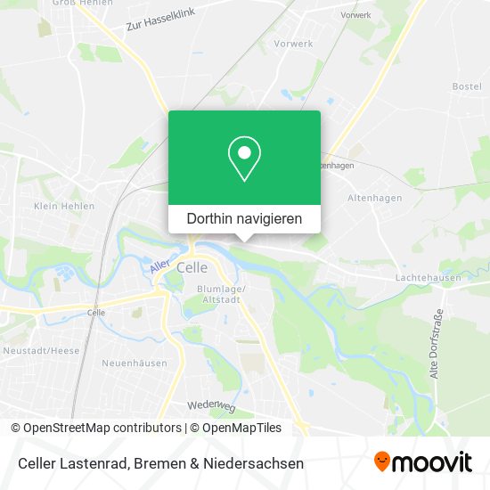 Celler Lastenrad Karte