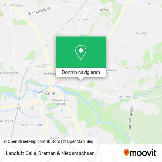 Landluft Celle Karte