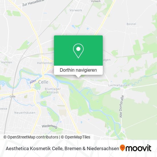 Aesthetica Kosmetik Celle Karte