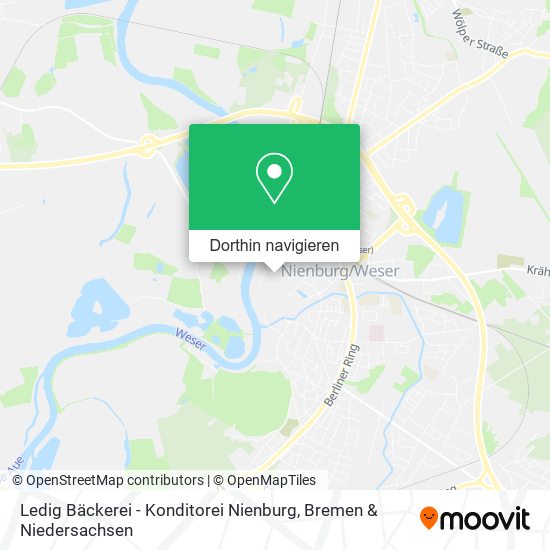 Ledig Bäckerei - Konditorei Nienburg Karte
