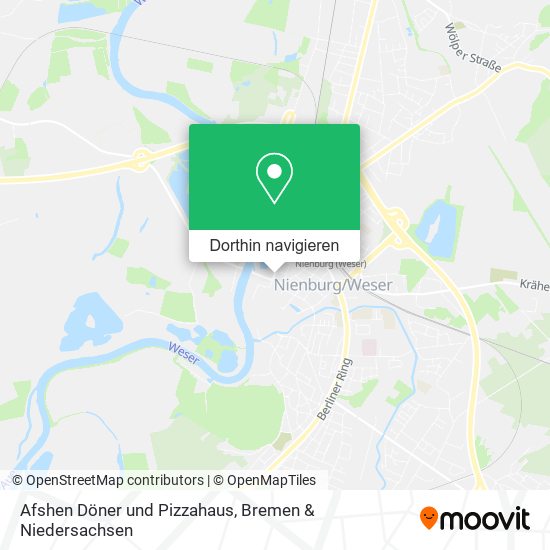Afshen Döner und Pizzahaus Karte