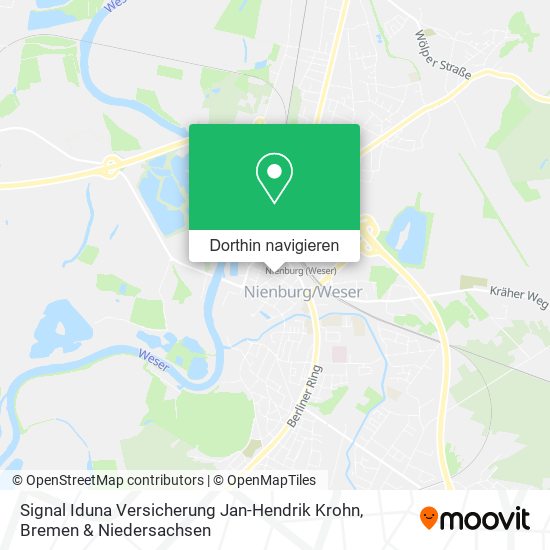 Signal Iduna Versicherung Jan-Hendrik Krohn Karte