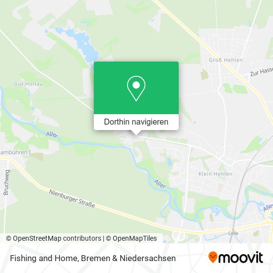 Fishing and Home Karte