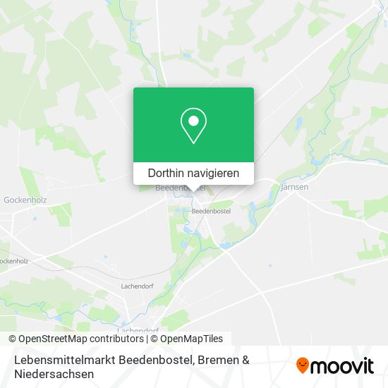 Lebensmittelmarkt Beedenbostel Karte
