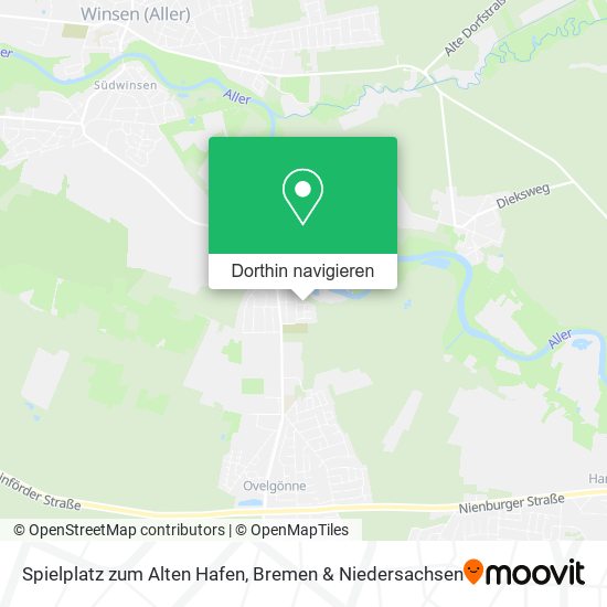 Spielplatz zum Alten Hafen Karte