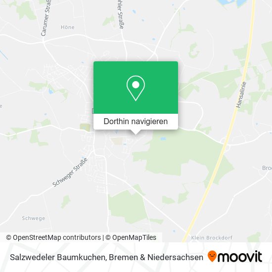 Salzwedeler Baumkuchen Karte