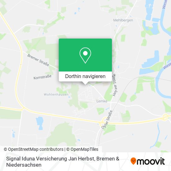 Signal Iduna Versicherung Jan Herbst Karte