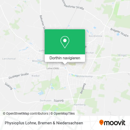 Physioplus Lohne Karte
