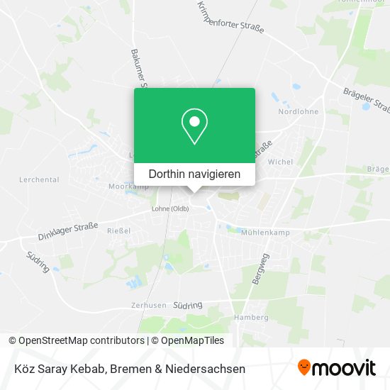 Köz Saray Kebab Karte