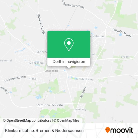 Klinikum Lohne Karte