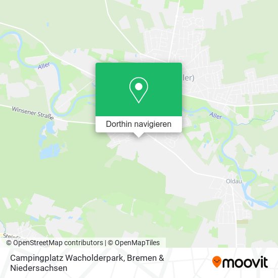 Campingplatz Wacholderpark Karte