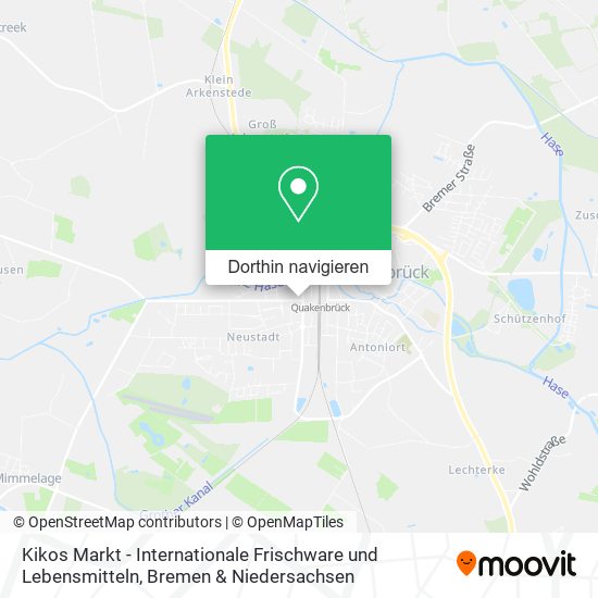 Kikos Markt - Internationale Frischware und Lebensmitteln Karte