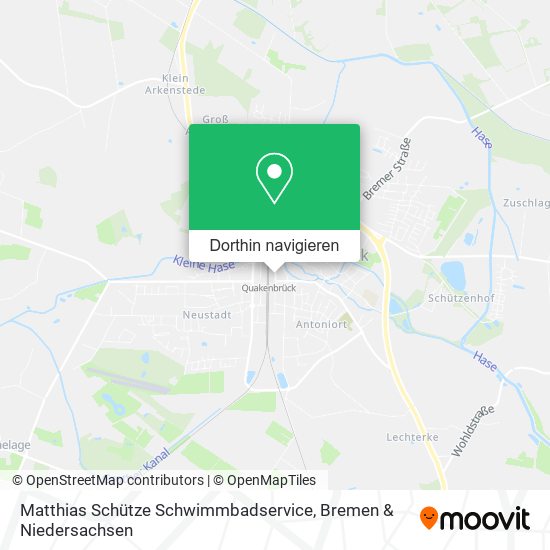 Matthias Schütze Schwimmbadservice Karte