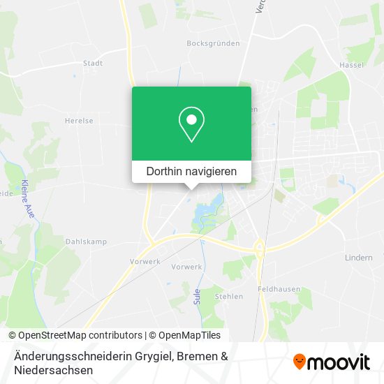 Änderungsschneiderin Grygiel Karte