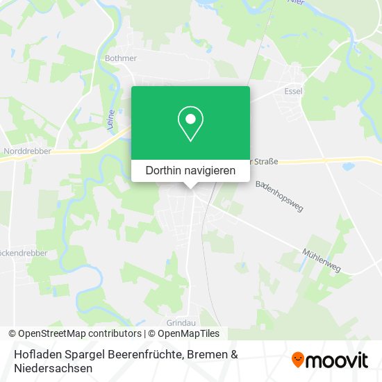 Hofladen Spargel Beerenfrüchte Karte