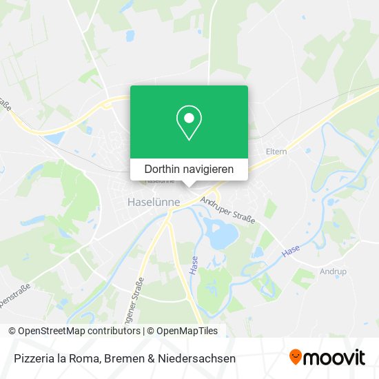 Pizzeria la Roma Karte