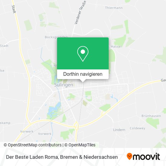 Der Beste Laden Roma Karte