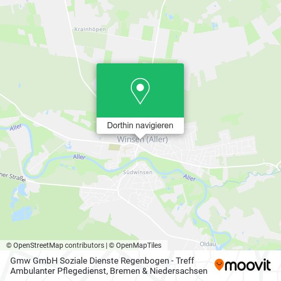 Gmw GmbH Soziale Dienste Regenbogen - Treff Ambulanter Pflegedienst Karte