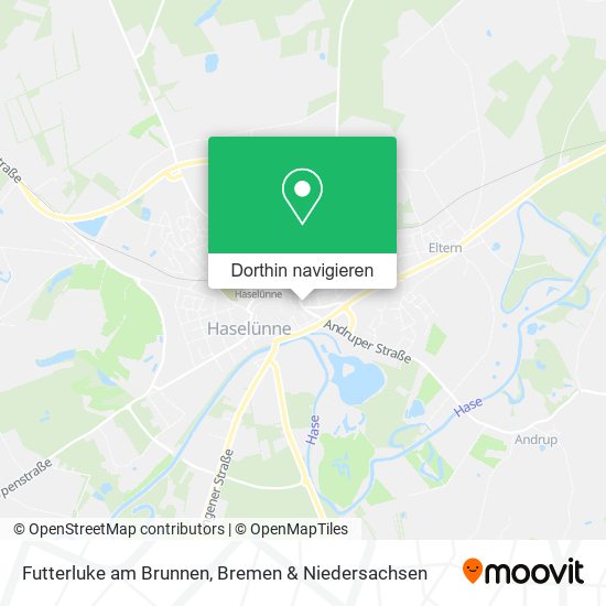 Futterluke am Brunnen Karte