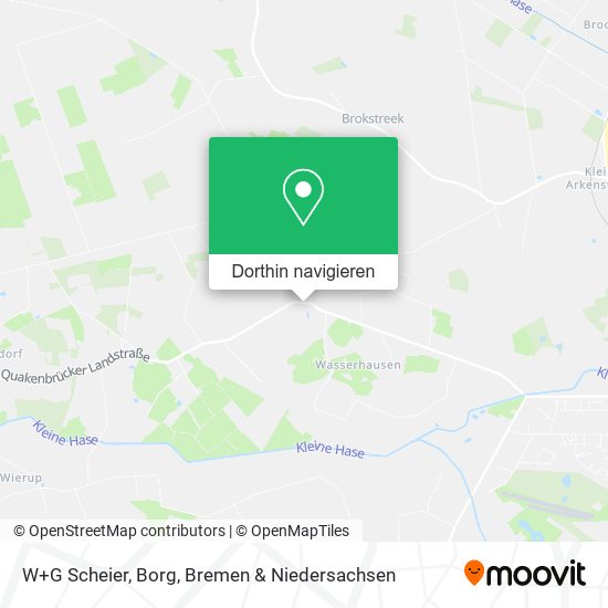 W+G Scheier, Borg Karte