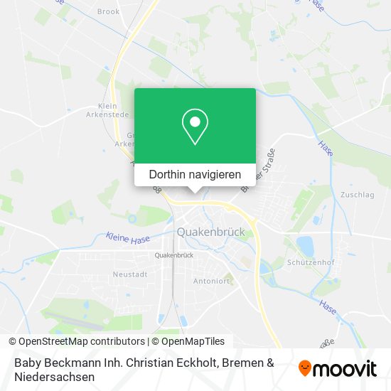 Baby Beckmann Inh. Christian Eckholt Karte