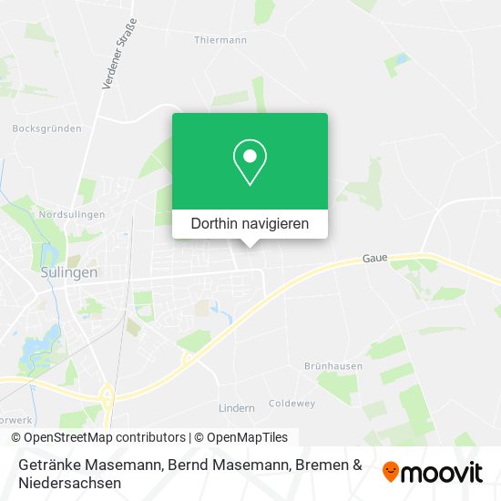 Getränke Masemann, Bernd Masemann Karte