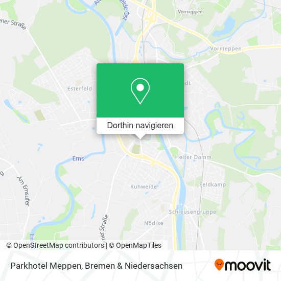 Parkhotel Meppen Karte