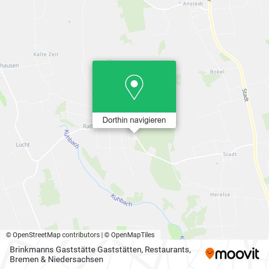 Brinkmanns Gaststätte Gaststätten, Restaurants Karte