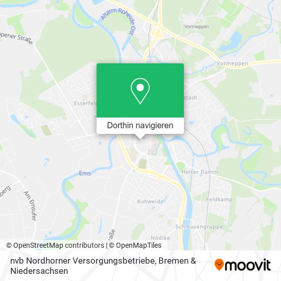 nvb Nordhorner Versorgungsbetriebe Karte