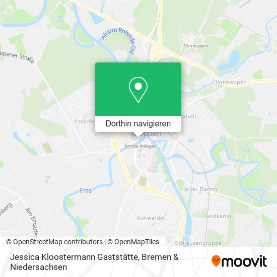Jessica Kloostermann Gaststätte Karte