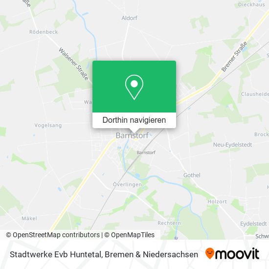 Stadtwerke Evb Huntetal Karte