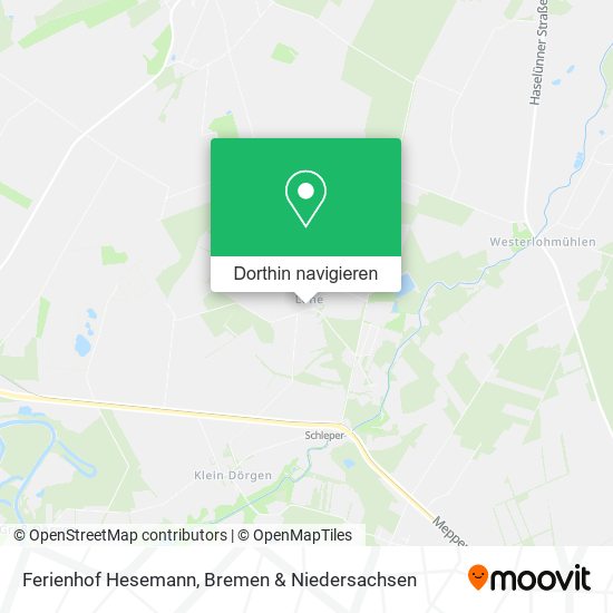 Ferienhof Hesemann Karte