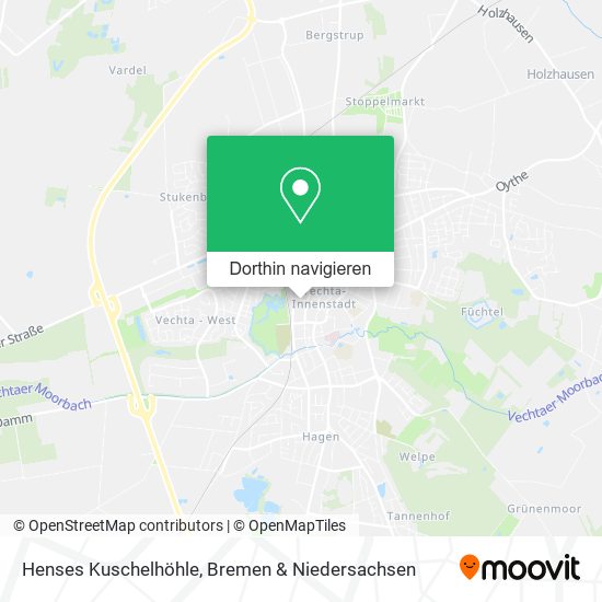 Henses Kuschelhöhle Karte