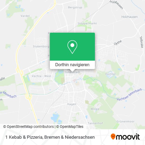 1 Kebab & Pizzeria Karte