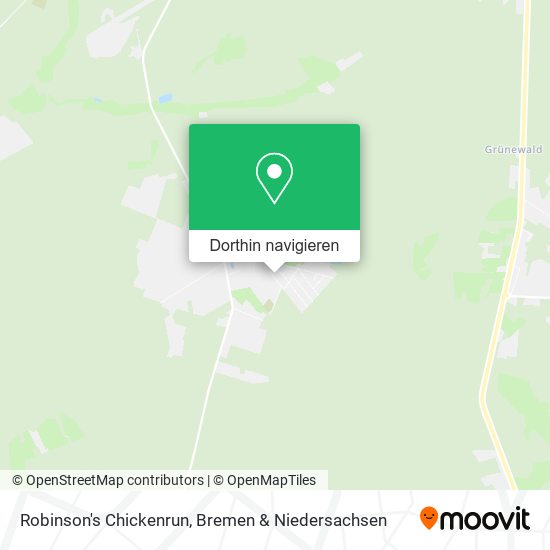 Robinson's Chickenrun Karte
