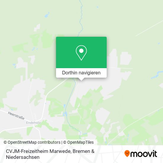 CVJM-Freizeitheim Marwede Karte
