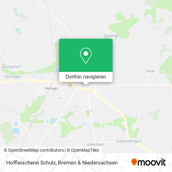 Hoffleischerei Schulz Karte