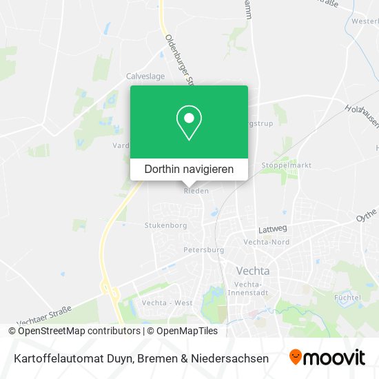 Kartoffelautomat Duyn Karte