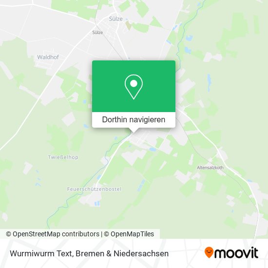 Wurmiwurm Text Karte