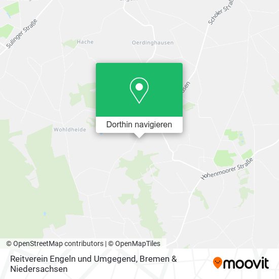 Reitverein Engeln und Umgegend Karte