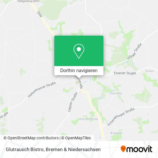 Glutrausch Bistro Karte