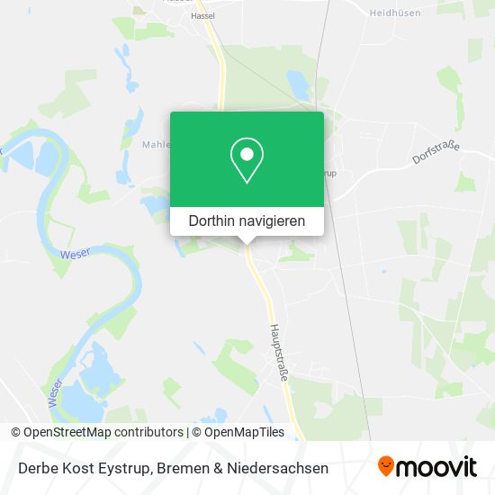 Derbe Kost Eystrup Karte