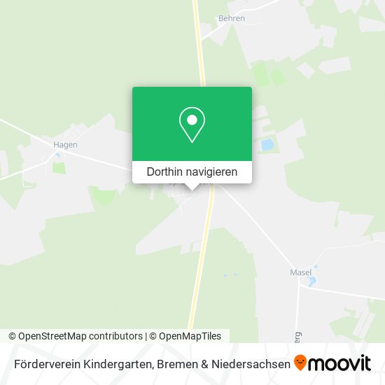 Förderverein Kindergarten Karte