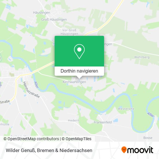Wilder Genuß Karte