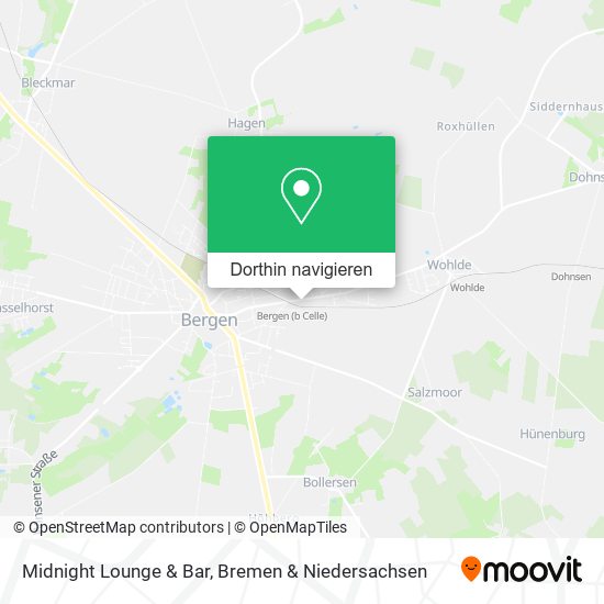 Midnight Lounge & Bar Karte